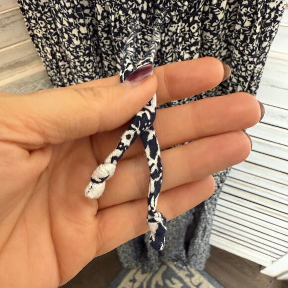 FAITHFUL THE BRAND Women's Size Small Urban Jumpsuit Flare Leg Winter Tales Navy - Picture 8 of 16